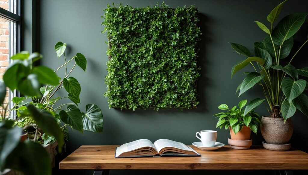 Installer un cadre végétal dans une pièce à faible luminosité