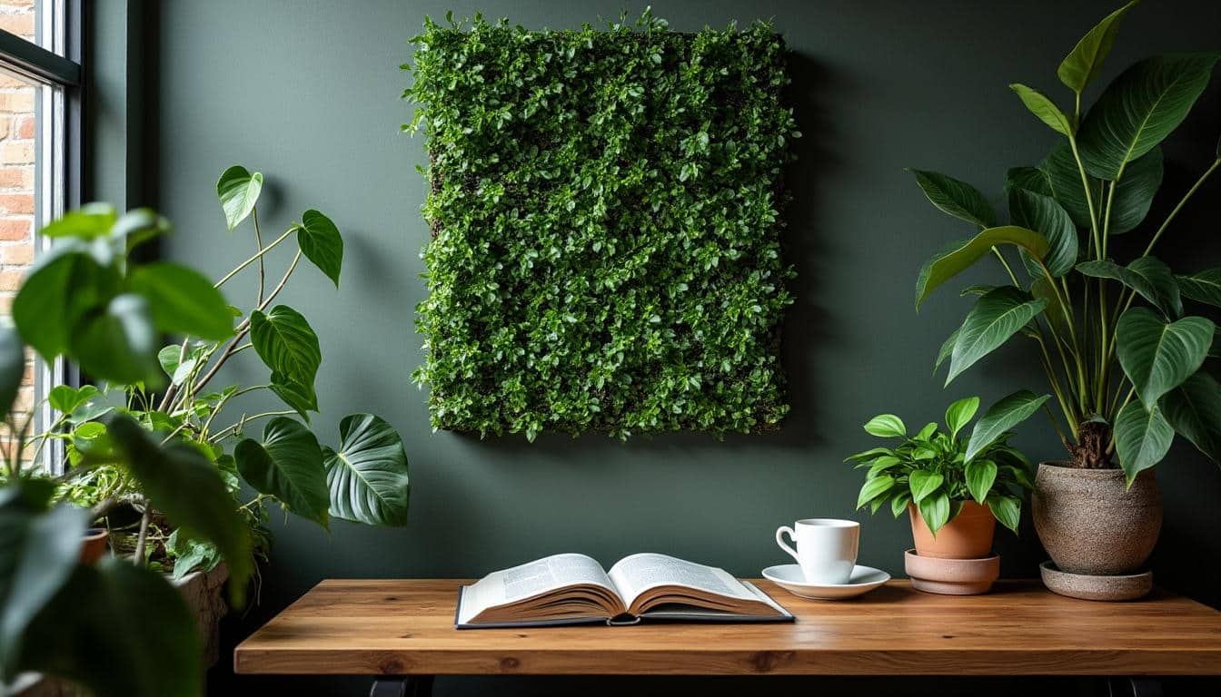 Installer un cadre végétal dans une pièce à faible luminosité