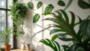 Décorer avec un cadre végétal en plantes artificielles