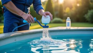 En quoi consiste le traitement de l'eau sanitaire avec du chlore pour sa piscine ?