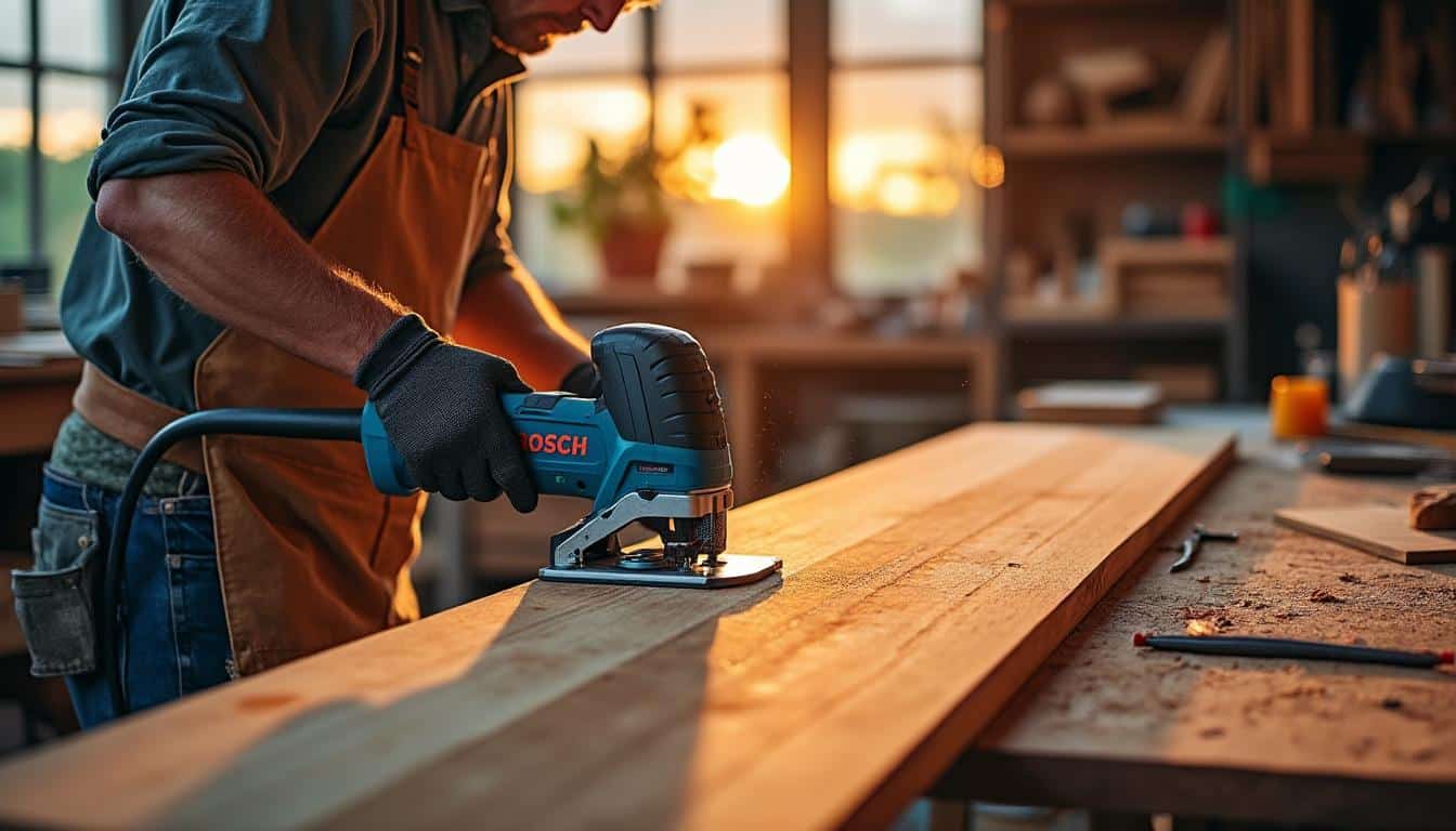 Illustration: Pourquoi la scie Bosch GTS 10 est un outil incontournable pour les professionnels et bricoleurs