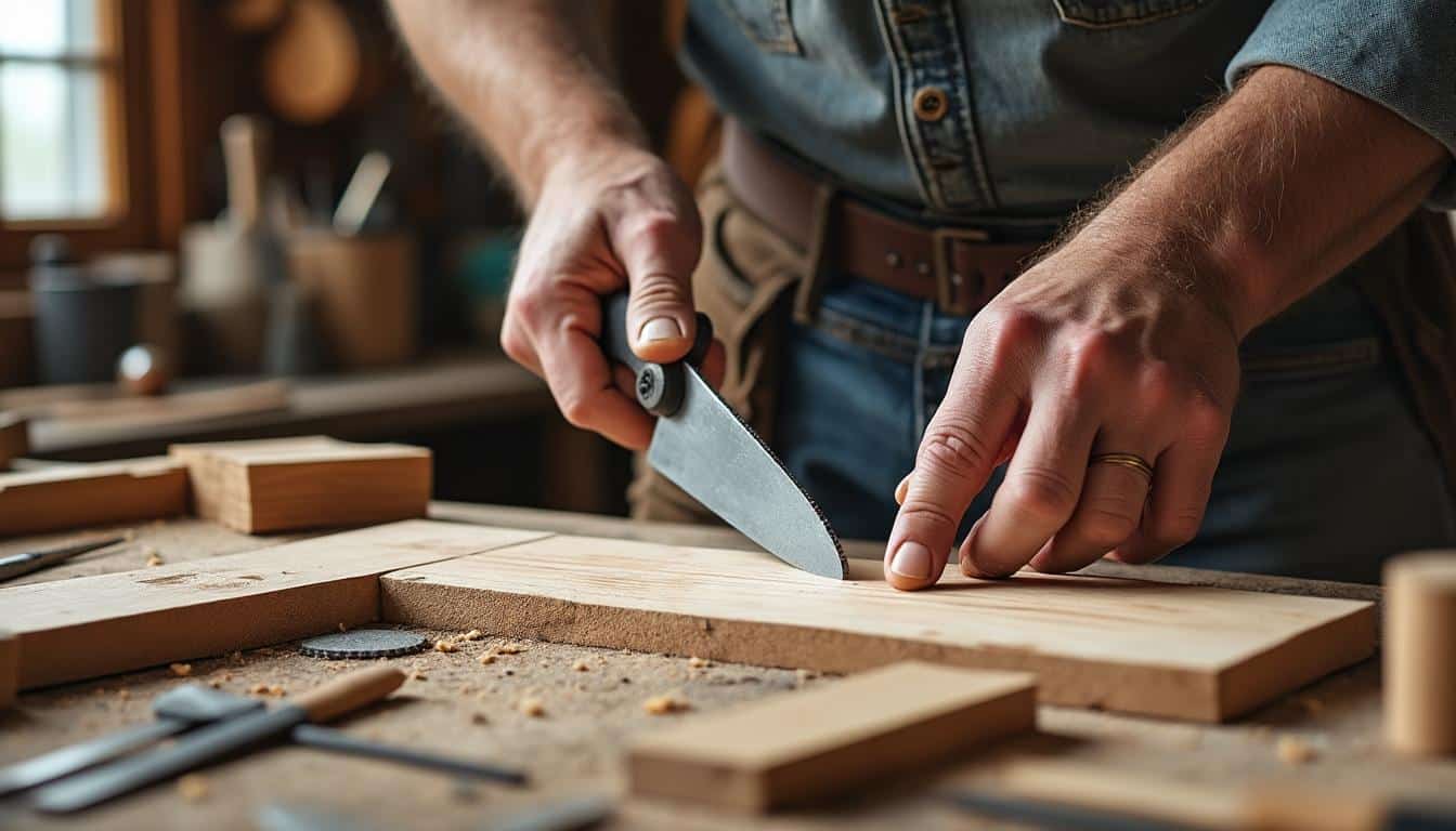 Illustration: Comprendre la scie couteau : définition et spécificités essentielles