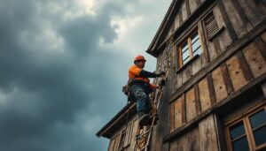 Échelle toiture ardoise : guide complet pour un accès sécurisé