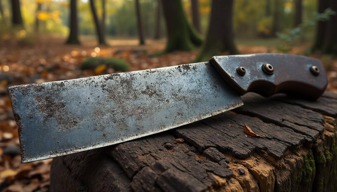 Grande scie de bûcheron ancienne : histoire, usage et entretien