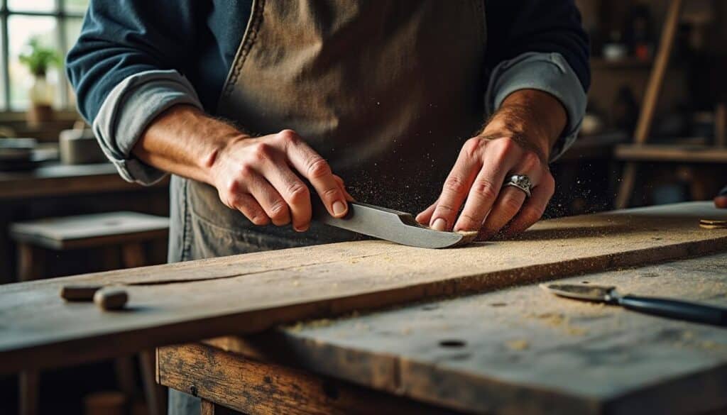 Plier la lame de la scie à ruban : méthode sûre et efficace