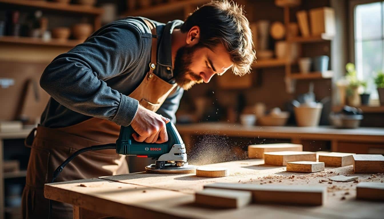 Illustration: Pourquoi la scie à onglet Bosch GCM 8 SJL est un outil incontournable pour les coupes précises