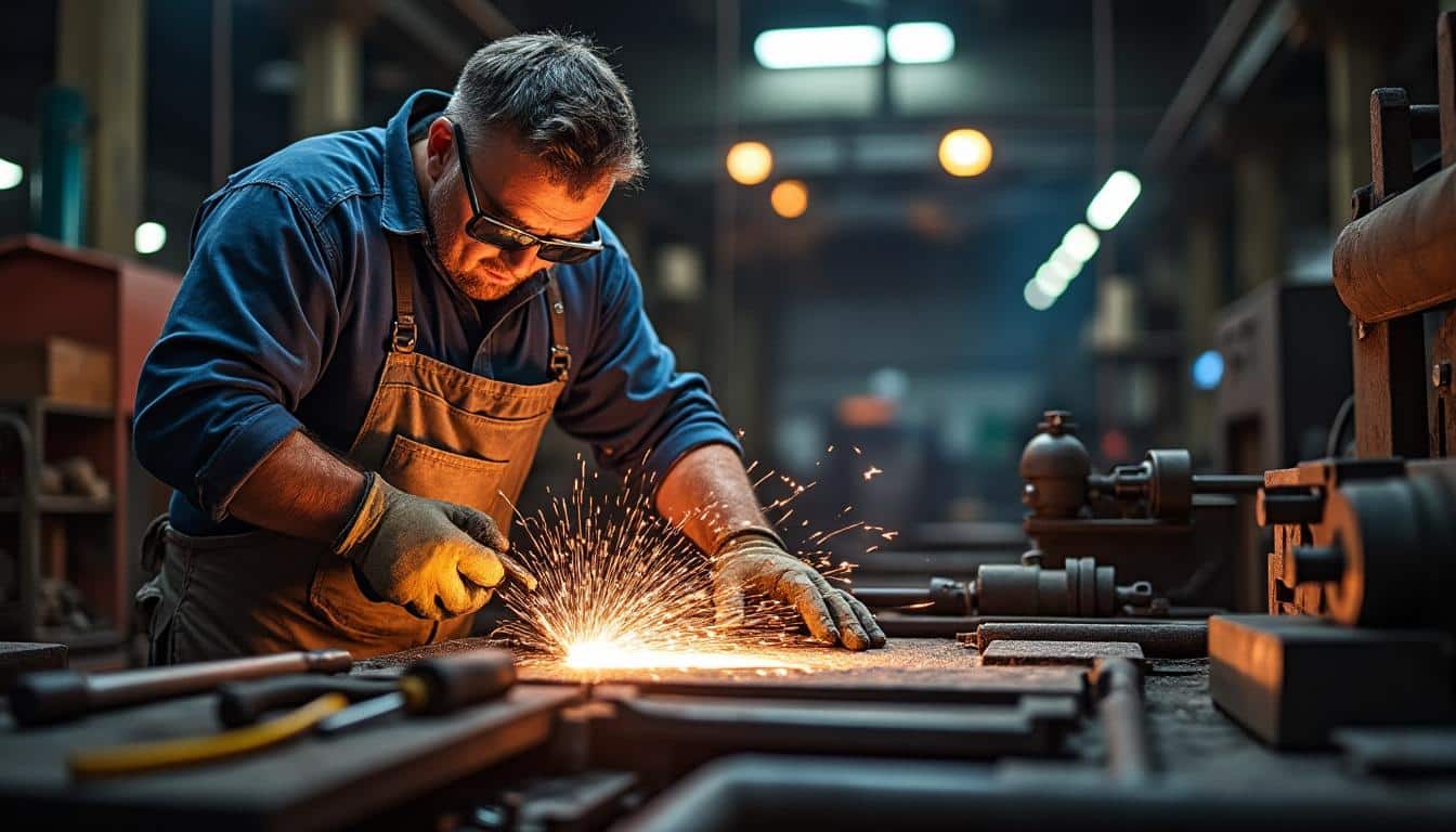 Illustration: Comprendre le fonctionnement et l’intérêt d’une scie à ruban pour le travail de l’acier