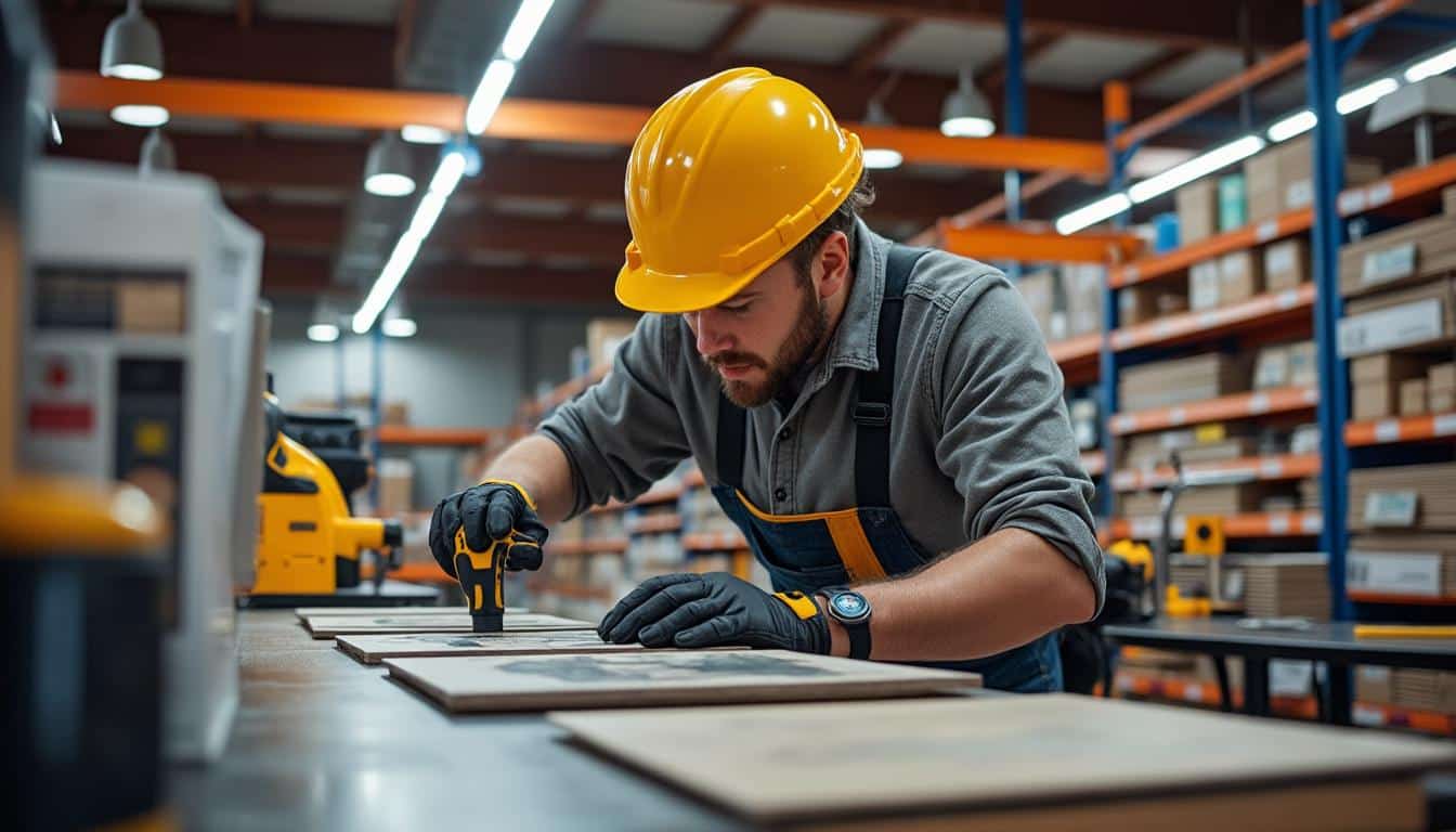 Illustration: Comment bien choisir sa scie cloche pour percer le carrelage avec Brico Dépôt