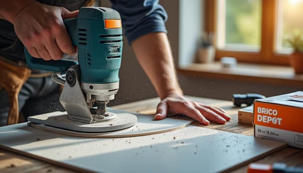 Scie cloche pour carrelage chez Brico Dépôt : guide complet