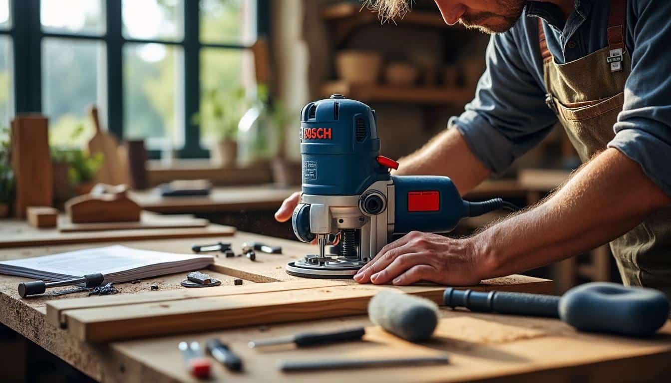 Illustration: Les secrets pour maîtriser la scie sous table Bosch : montage, réglages et astuces d’utilisation