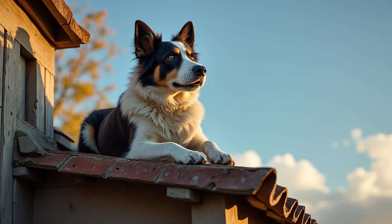 Illustration: Comprendre ce qu’est un chien assis : définition et caractéristiques architecturales