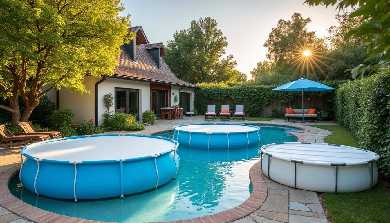 Illustration: Les différents types de bâches pour protéger votre piscine hors sol