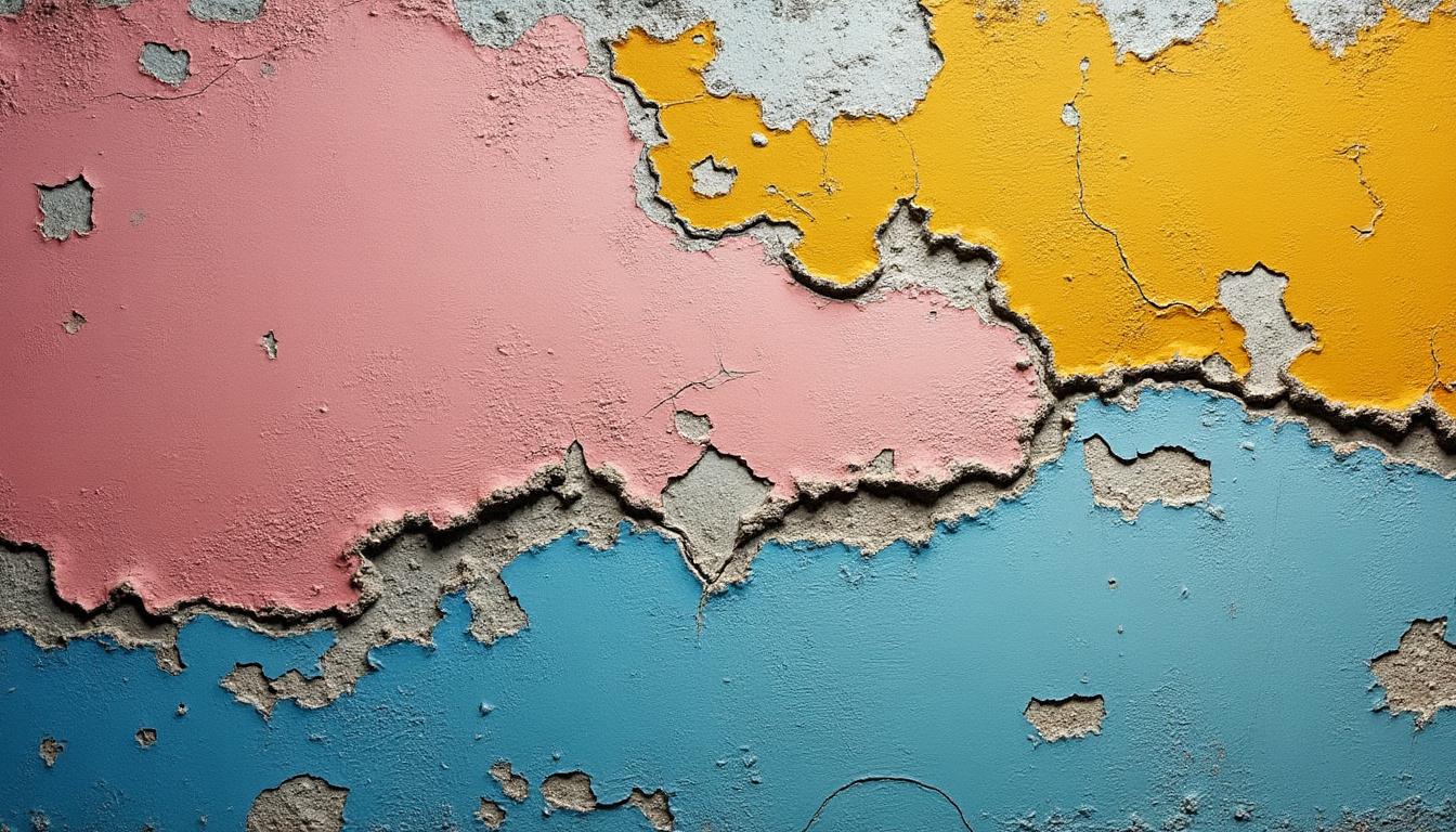 Illustration: Comprendre le phénomène de dégradation des couches de peinture