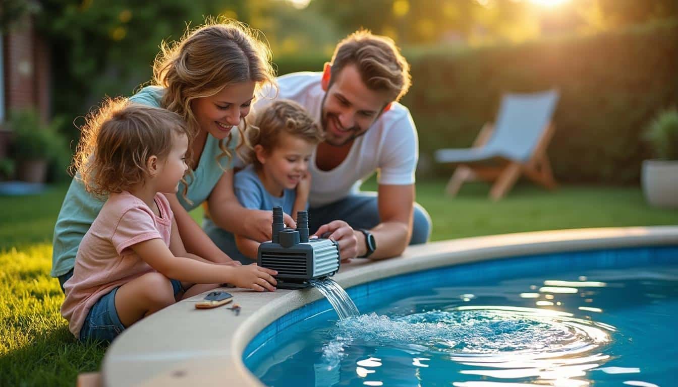 Illustration: Comprendre l’utilité des pompes adaptées aux piscines hors sol