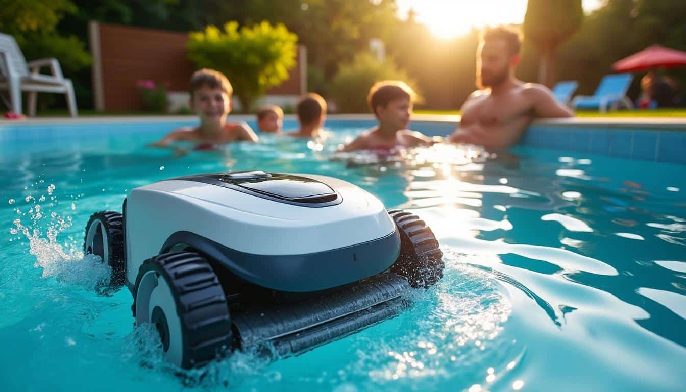 Illustration: Découvrir les assistants automatiques adaptés aux piscines hors sol