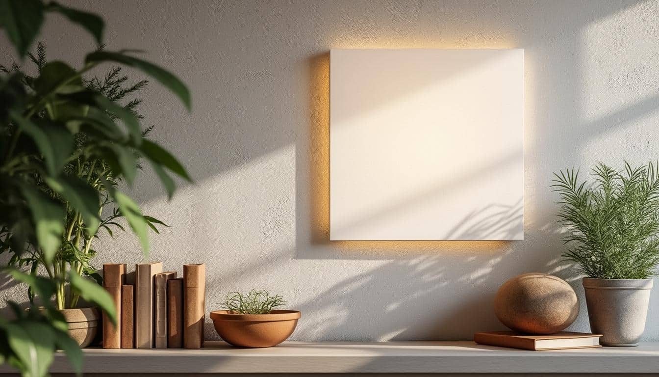 Applique en plâtre murale : charme et éclairage chaleureux