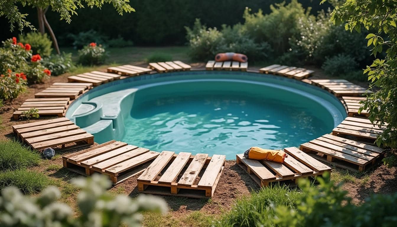 Coffrage de piscine hors sol : guide pour un habillage solide et esthétique