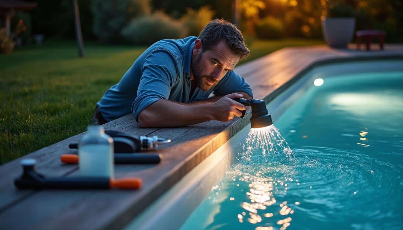 Illustration: Comprendre les fuites et leurs impacts sur une piscine hors sol