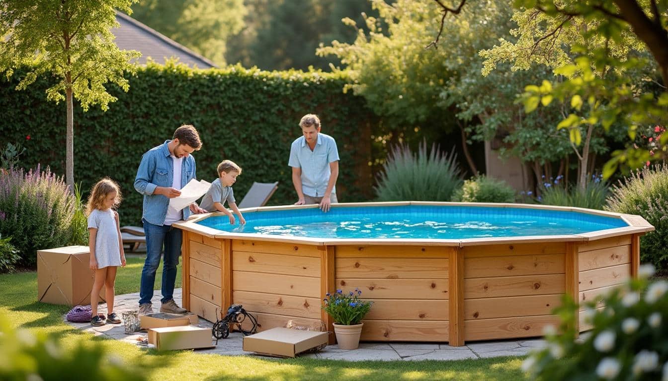 Illustration: Comment choisir et bien installer une piscine hors sol adaptée à votre jardin