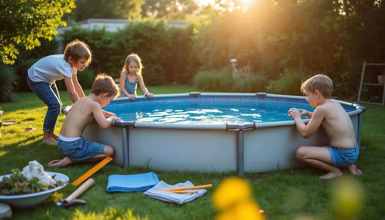 Piscine hors sol en métal : guide complet pour choisir et installer