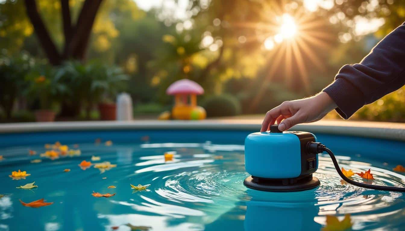 Illustration: Tout savoir sur la pompe électrique pour piscine hors sol