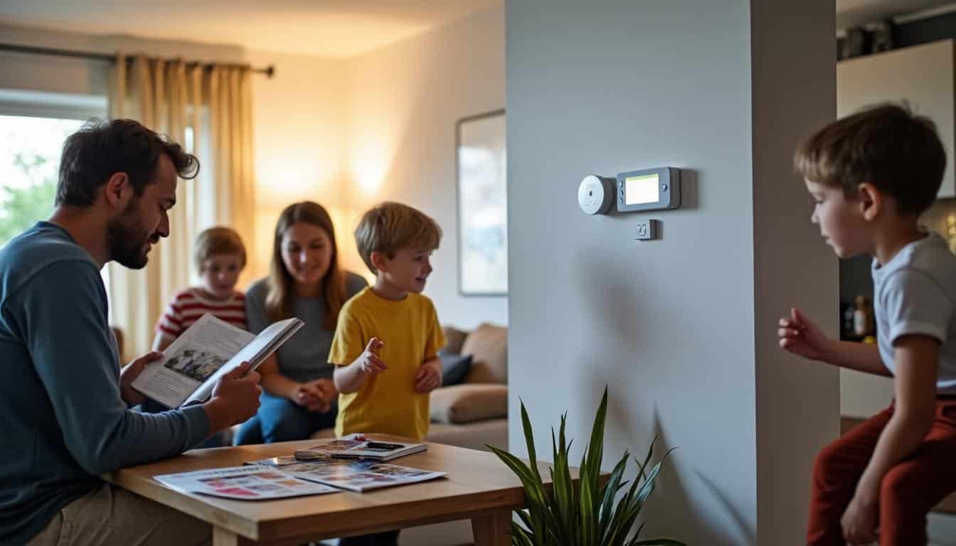 Illustration: Comprendre les systèmes d’alarme pour maison sans frais récurrents
