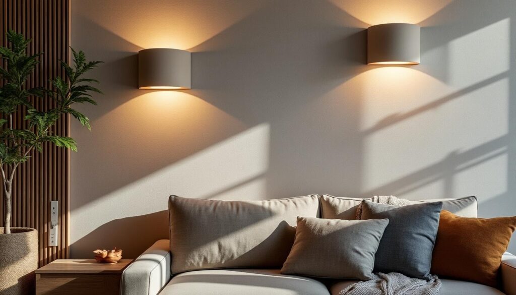 Appliques murales en céramique : élégance et lumière chaleureuse