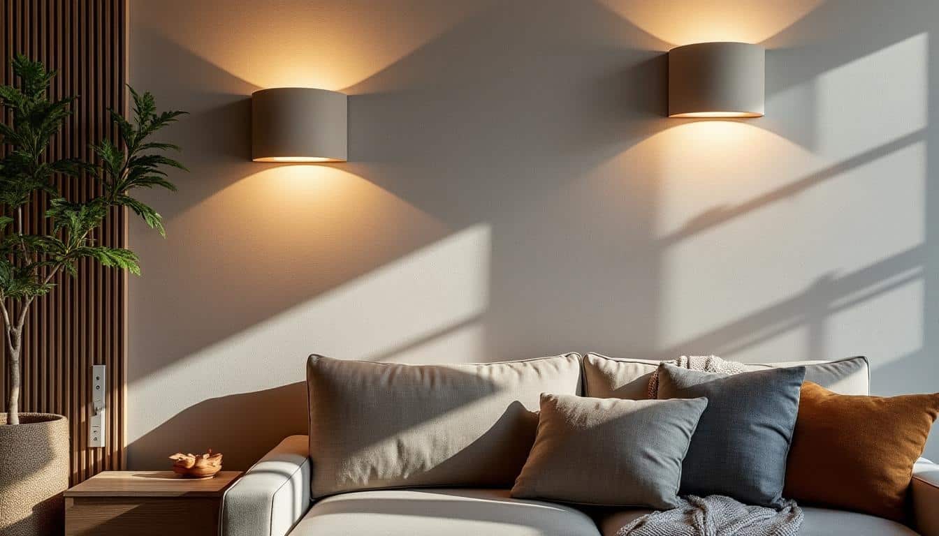 Appliques murales en céramique : élégance et lumière chaleureuse