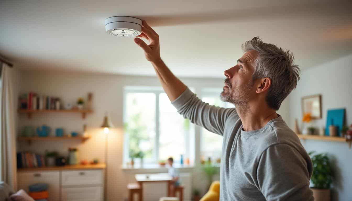 Illustration: Comprendre le détecteur de fumée et son rôle crucial pour la sécurité incendie