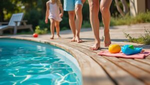 Tour de piscine en bois hors sol : guide complet pour un aménagement durable