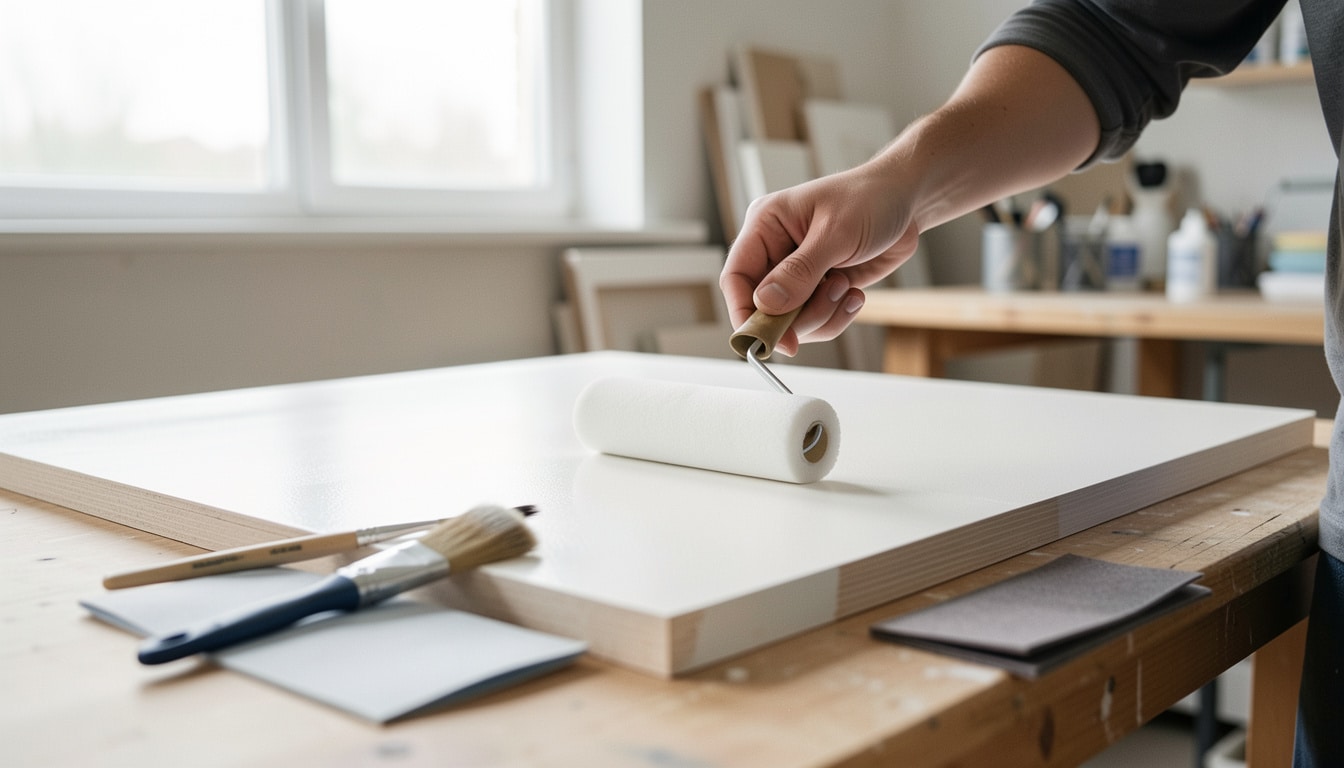 Comment peindre du MDF pour un rendu propre et durable