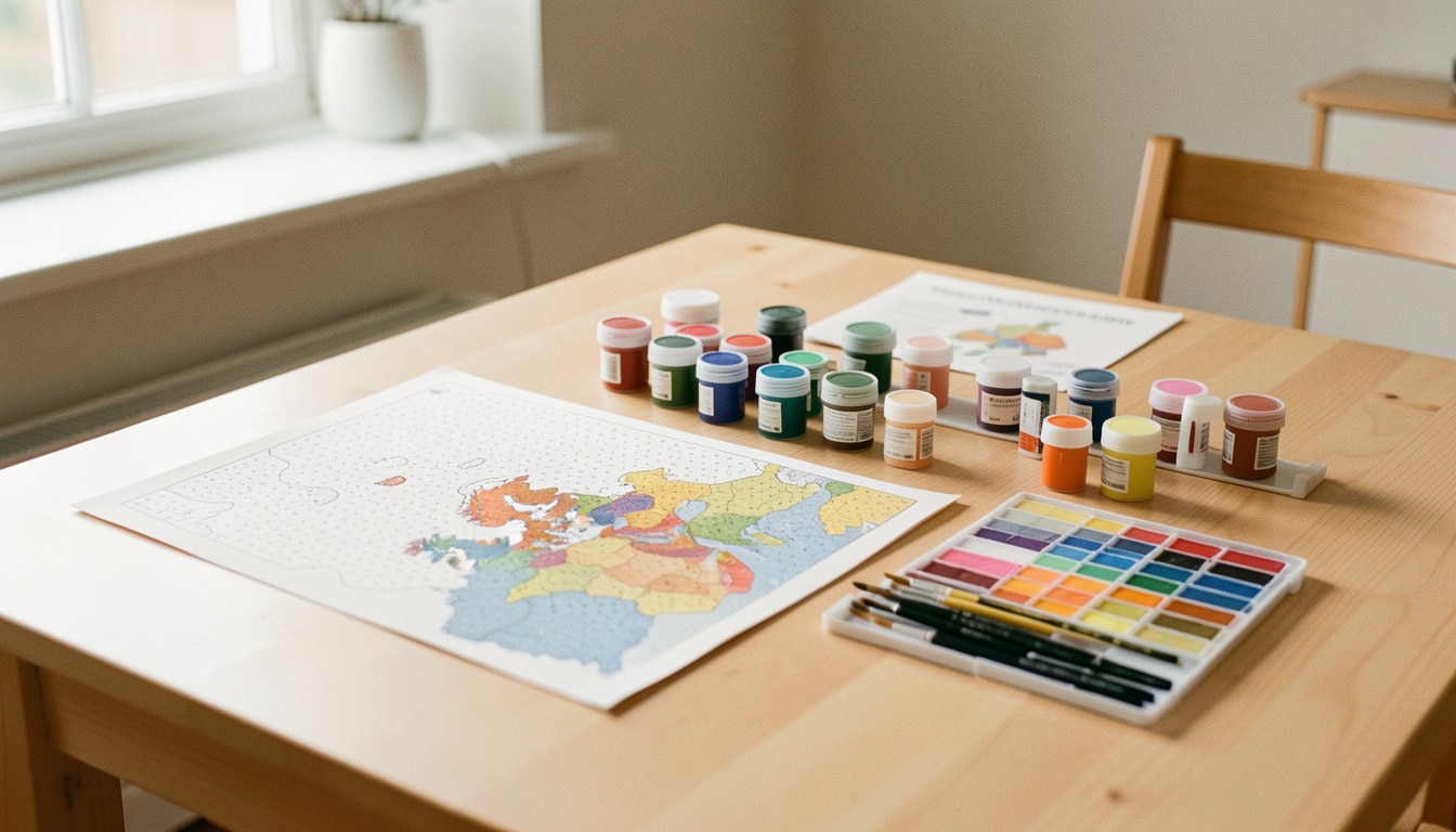 Bien choisir un kit de peinture par numéros