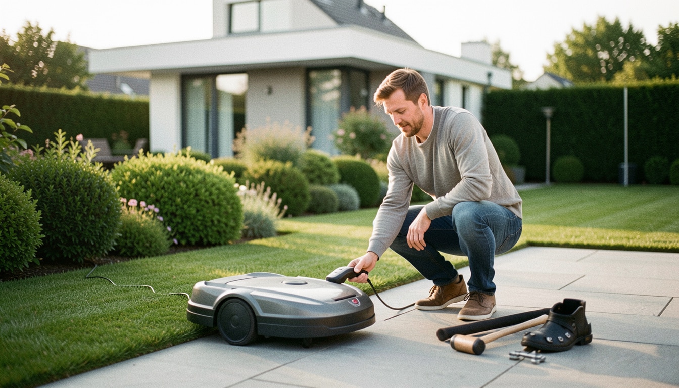 Bien réussir l’installation d’un robot tondeuse